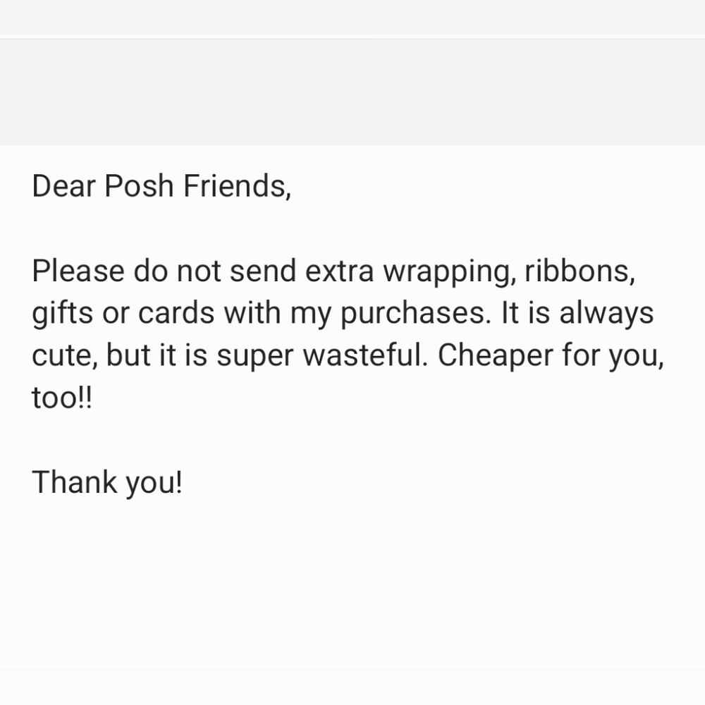 No extras, please!!